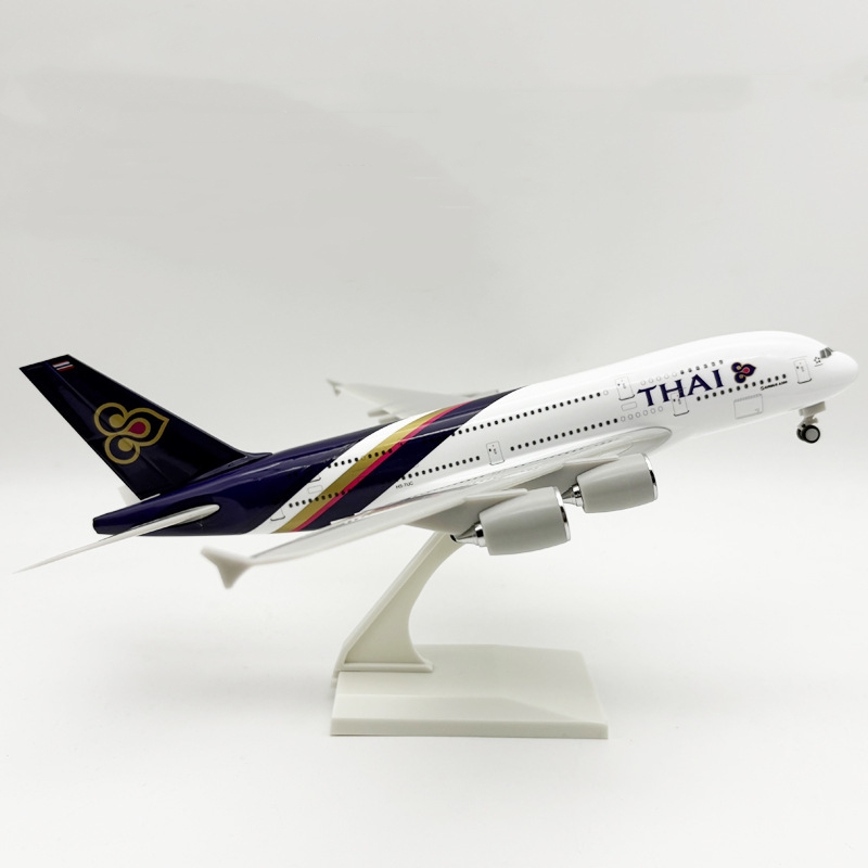 1/240 Scale Thai A380 Airplane - Model Kit Planes recension och pris