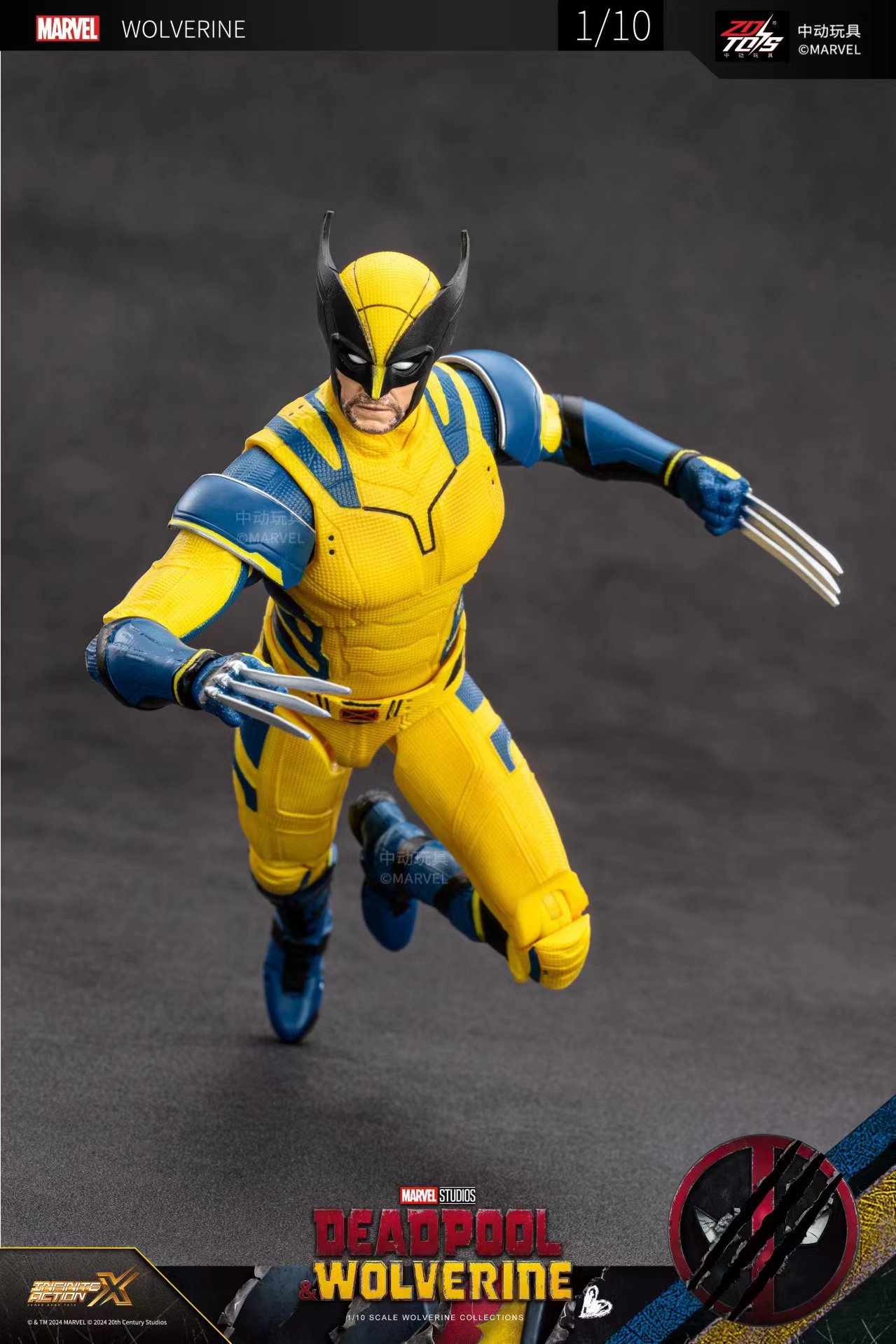 ZDTDS Deadpool & Wolverine Spi - Model Kit Wolverine recension och pris