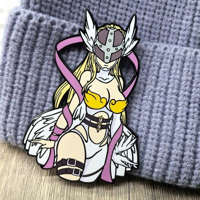 Digimon Angewomon metal badge  - Model Kit Digimon recension och pris