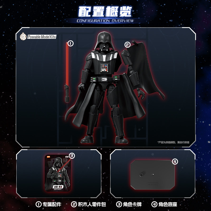 Blokees Star Wars Galaxy Vol.2 - Model Kit Blokees recension och pris