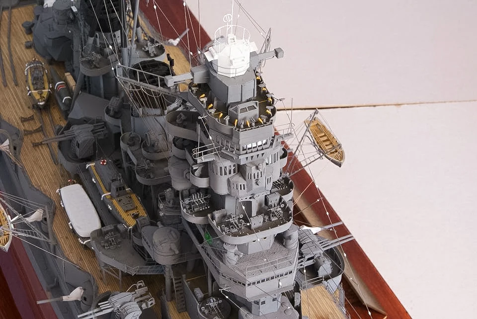 1:200 Scale WW2 Battleship Hie - Model Kit Battleship recension och pris