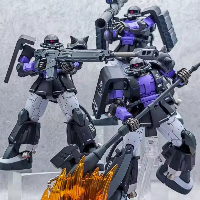 Black Sanrensei Zaku Hg 1/144  - Model Kit Nipper recension och pris
