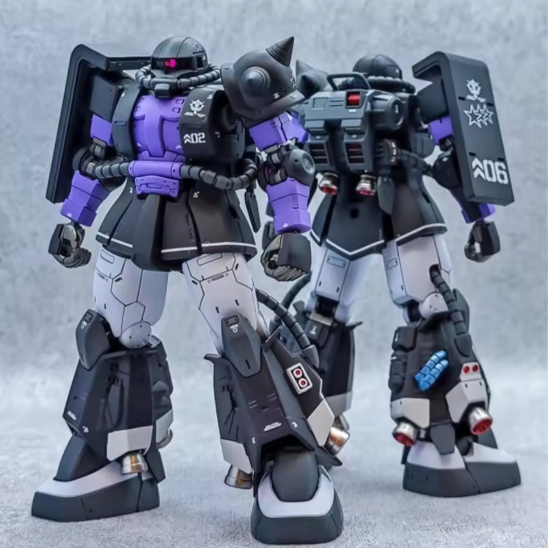 Black Sanrensei Zaku Hg 1/144  - Model Kit Nipper recension och pris