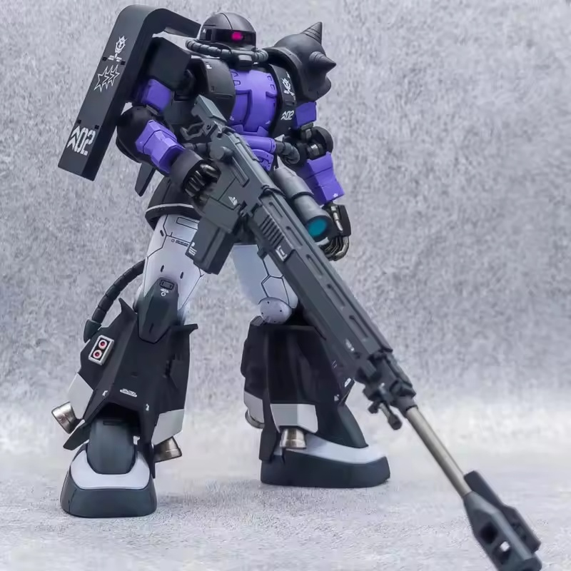 Black Sanrensei Zaku Hg 1/144  - Model Kit Nipper recension och pris