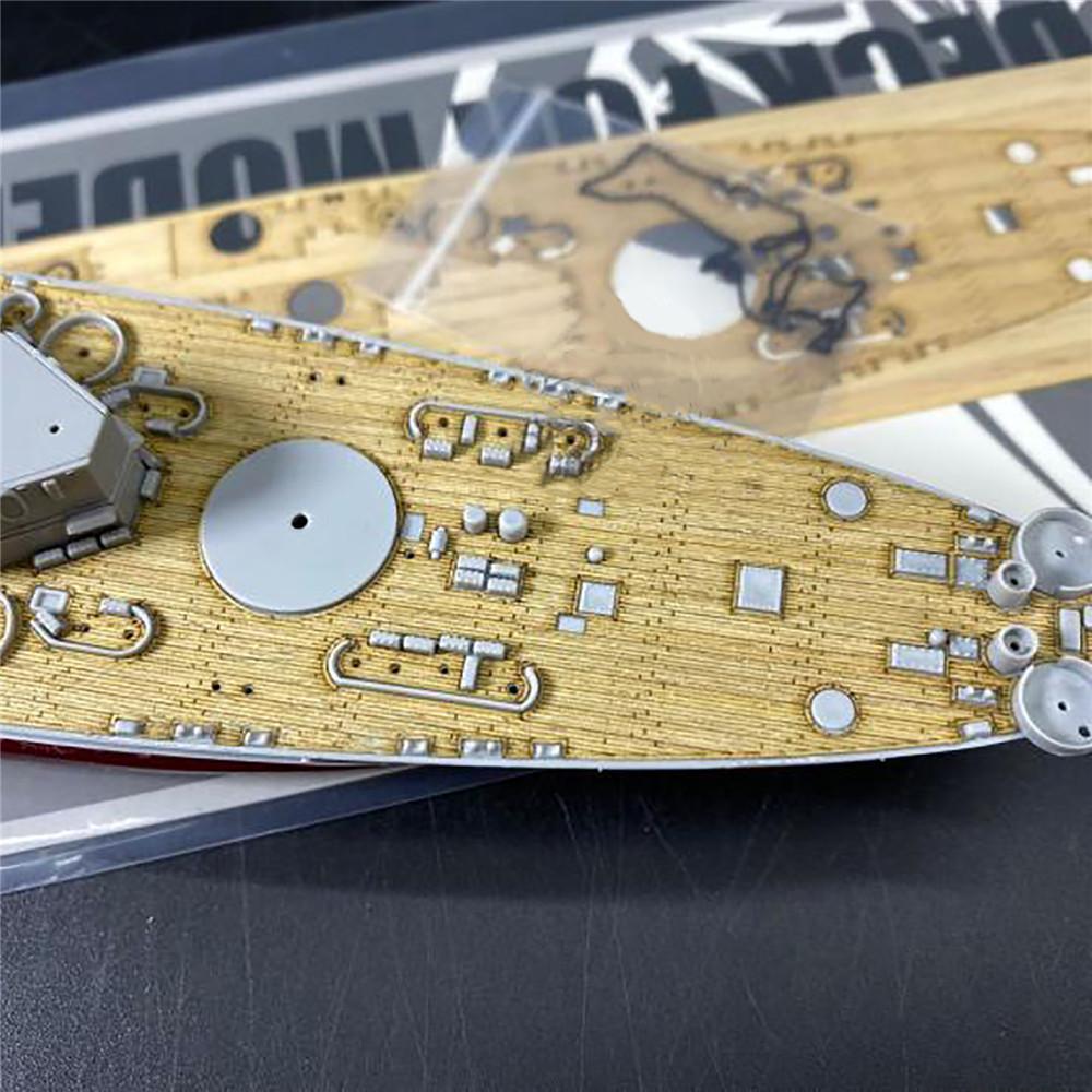 1/700 Scale Wooden Deck & Anch - Model Kit Battleship recension och pris