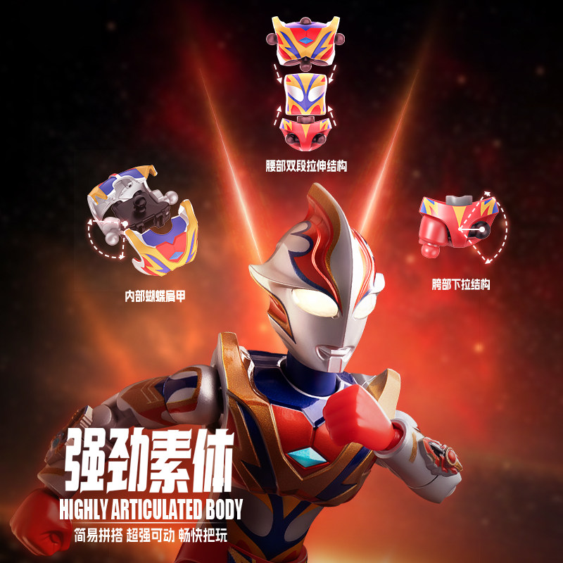 Buluke Ultraman Zero Assembled - Model Kit Ultraman Zero recension och pris