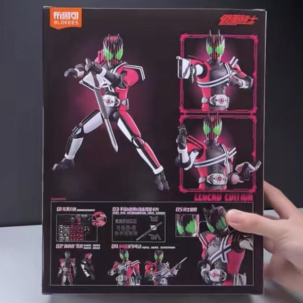 In Stock Blokees Kamen Rider L - Model Kit Wolverine recension och pris