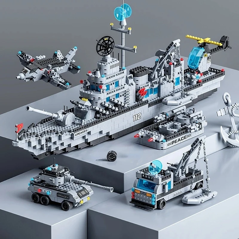 65CM Super Large Navy Warship  - Model Kit Battleship recension och pris