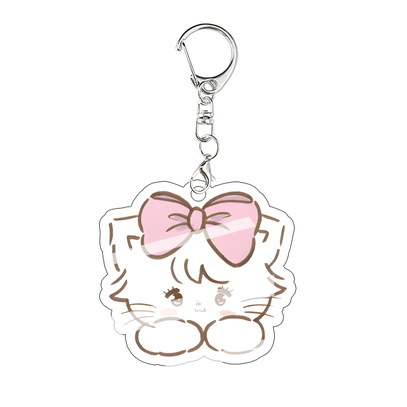 Mikko Kawaii Acrylic Keychain  - Model Kit For Girls recension och pris