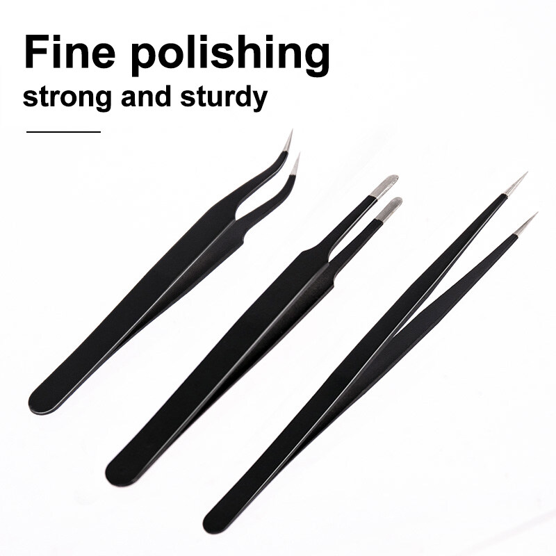 Deli 3PCS Tweezers Set Upgrade - Model Kit Nipper recension och pris
