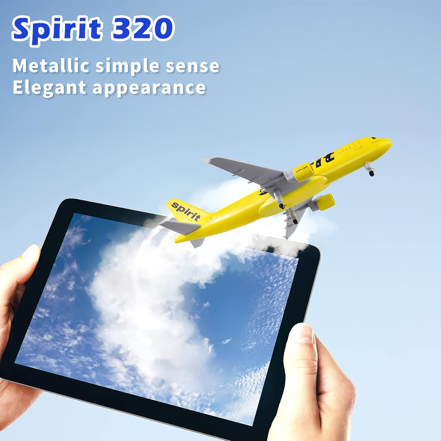 20cm Spirit A320 Airplane Mode - Model Kit Planes recension och pris